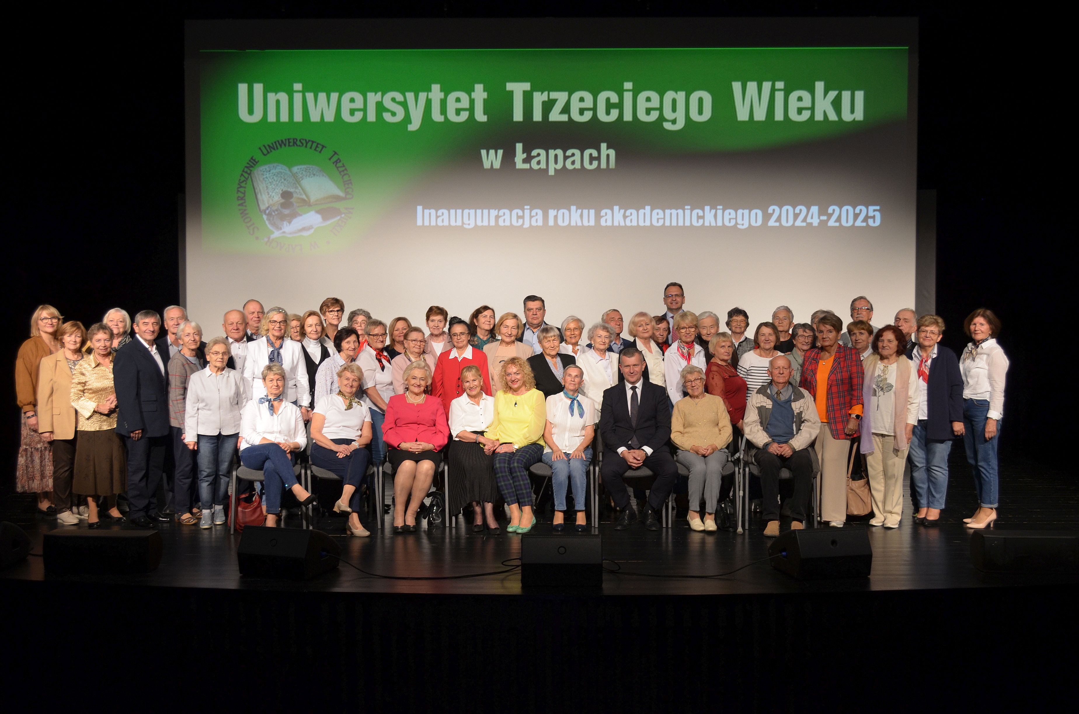 Inauguracja roku akademickiego 2024/2025 Stowarzyszenia UTW w Łapach