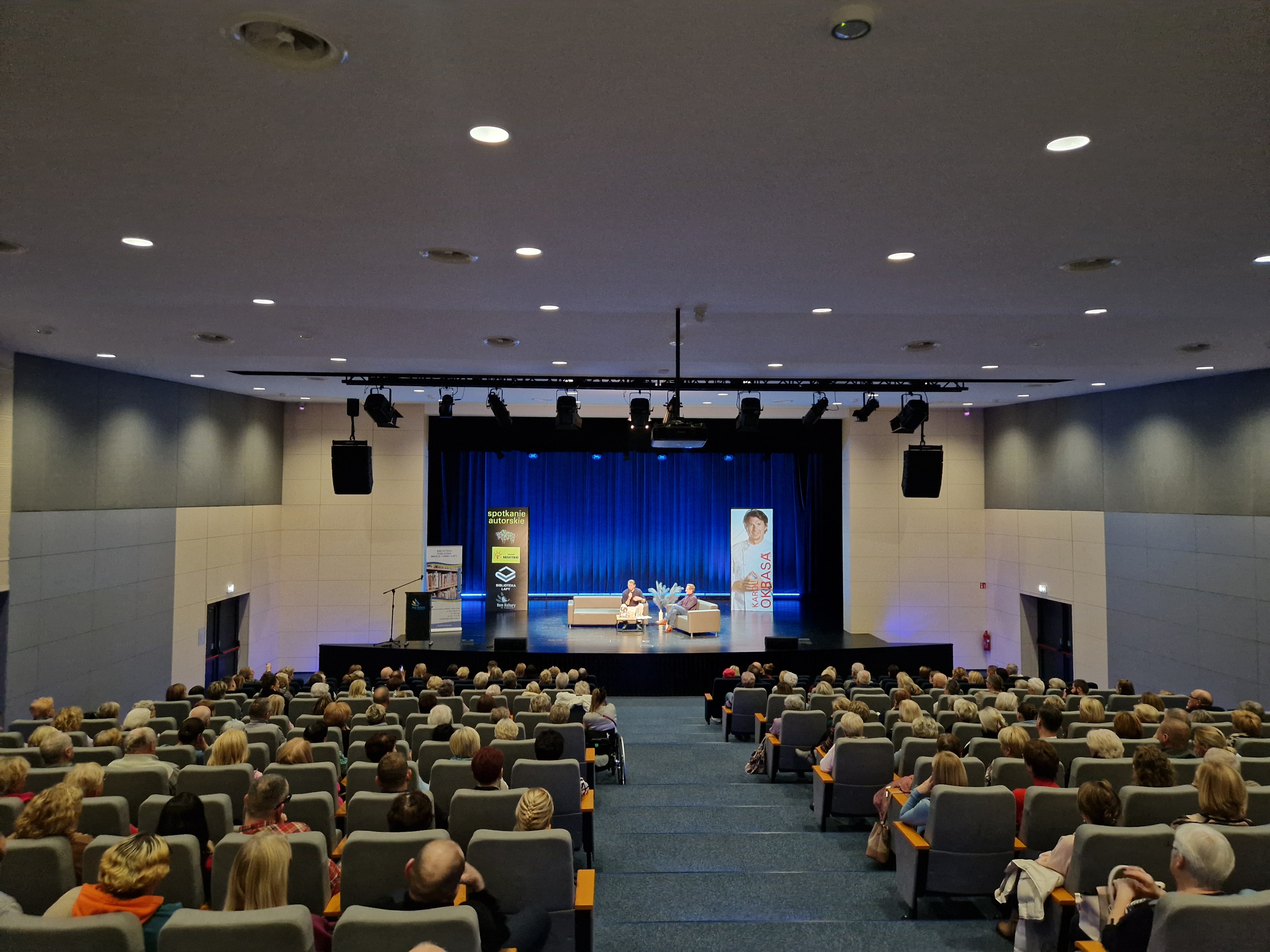 Spotkanie autorskie z Karolem Okrasą