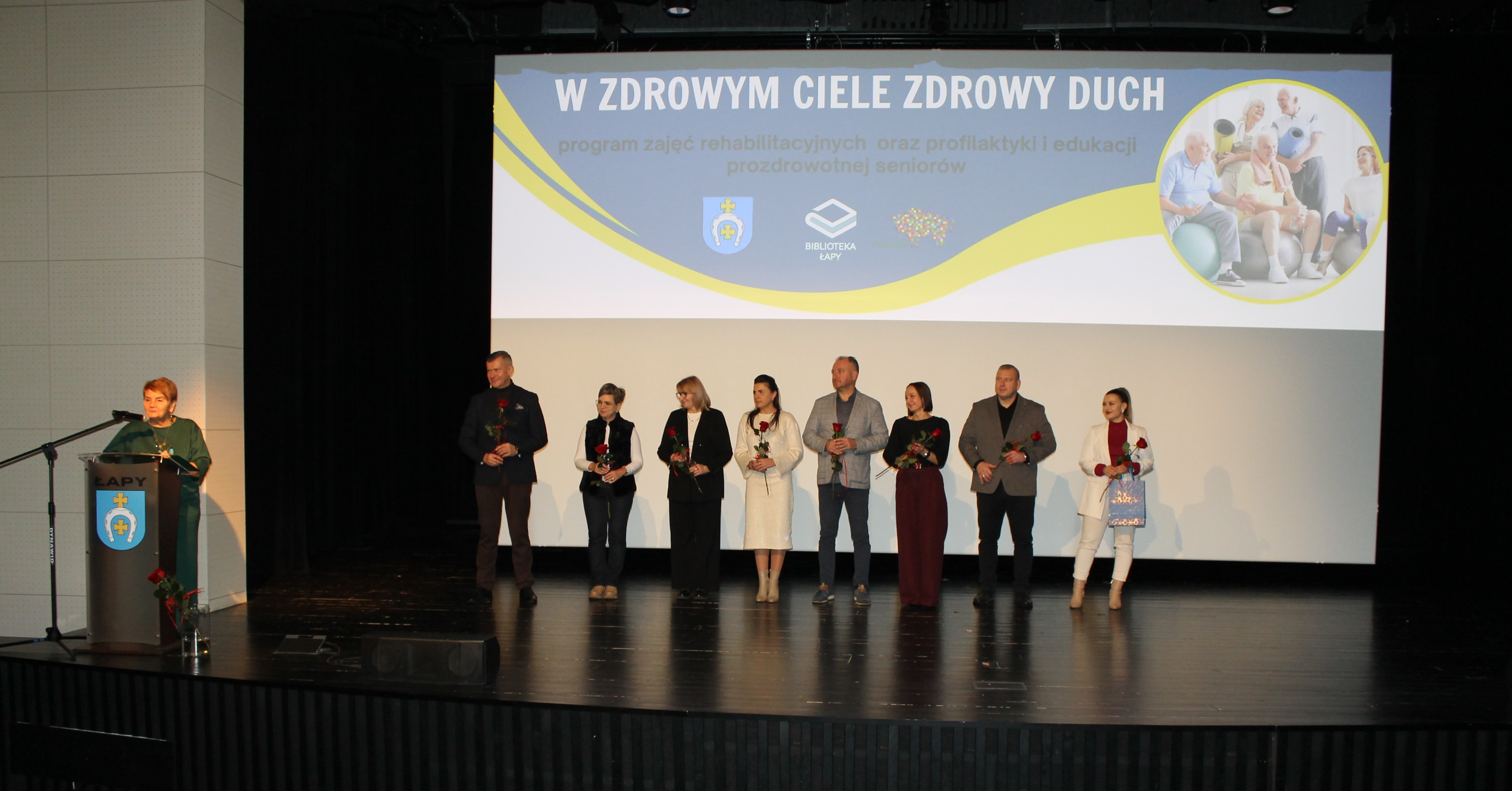 Uroczyste zakończenie III edycji zadania „W zdrowym ciele zdrowy duch” – program zajęć rehabilitacyjnych oraz profilaktyki i edukacji prozdrowotnej seniorów