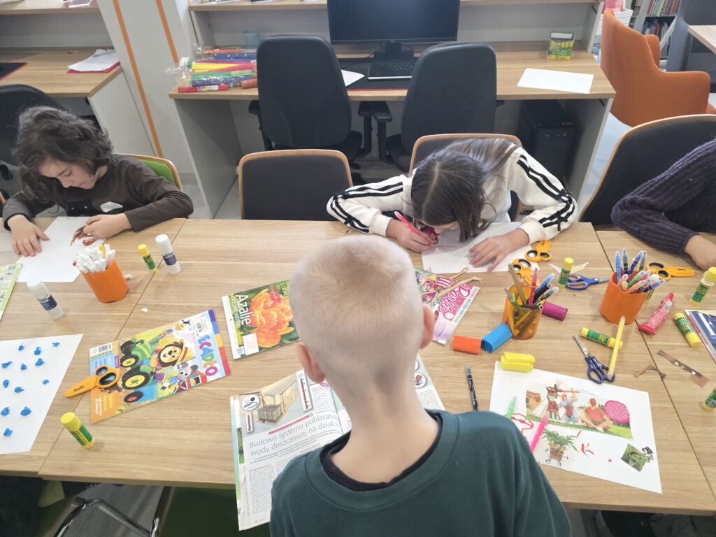 Drugi dzień ferii w bibliotece