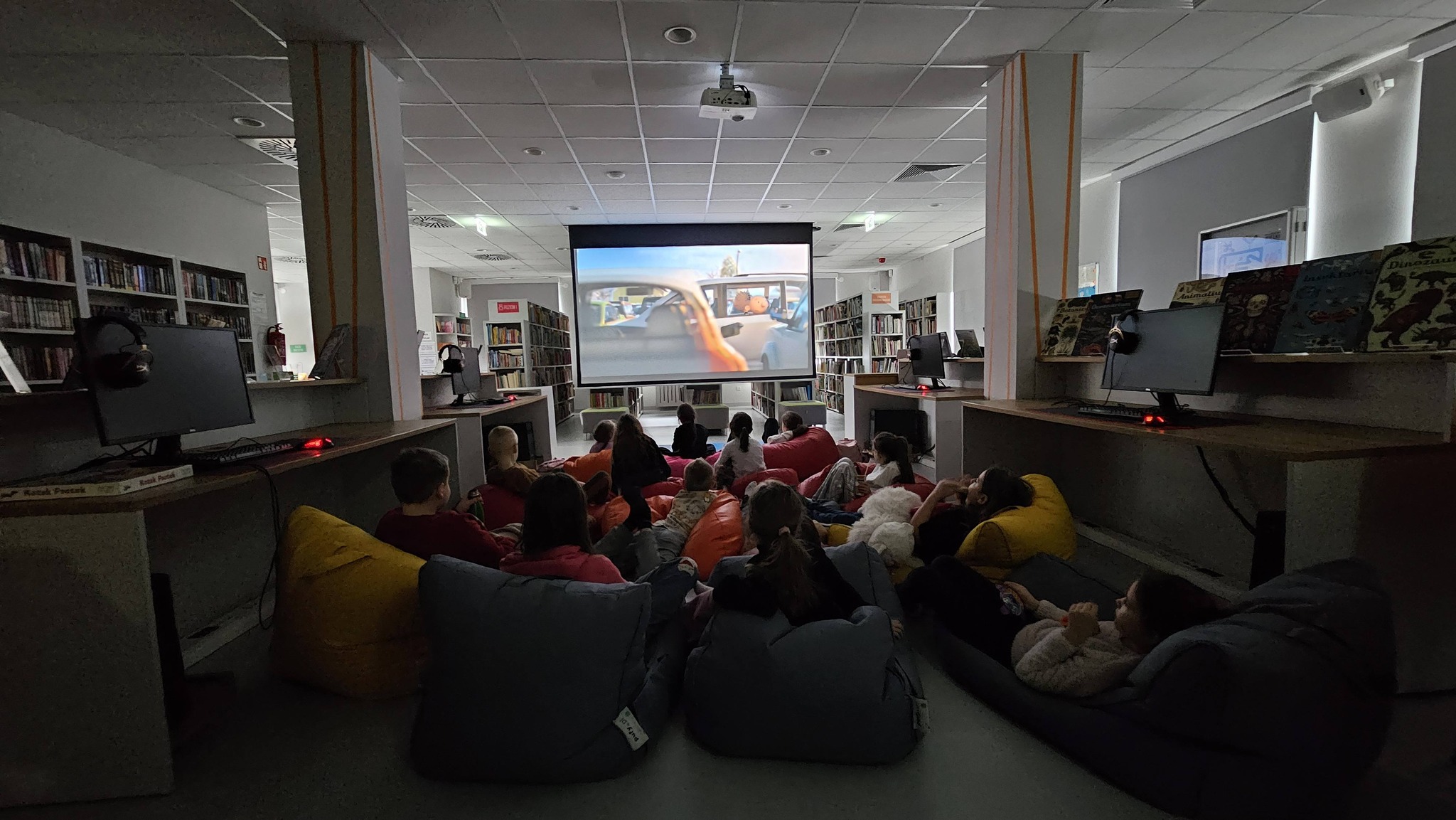 Ostatni dzień ferii w bibliotece