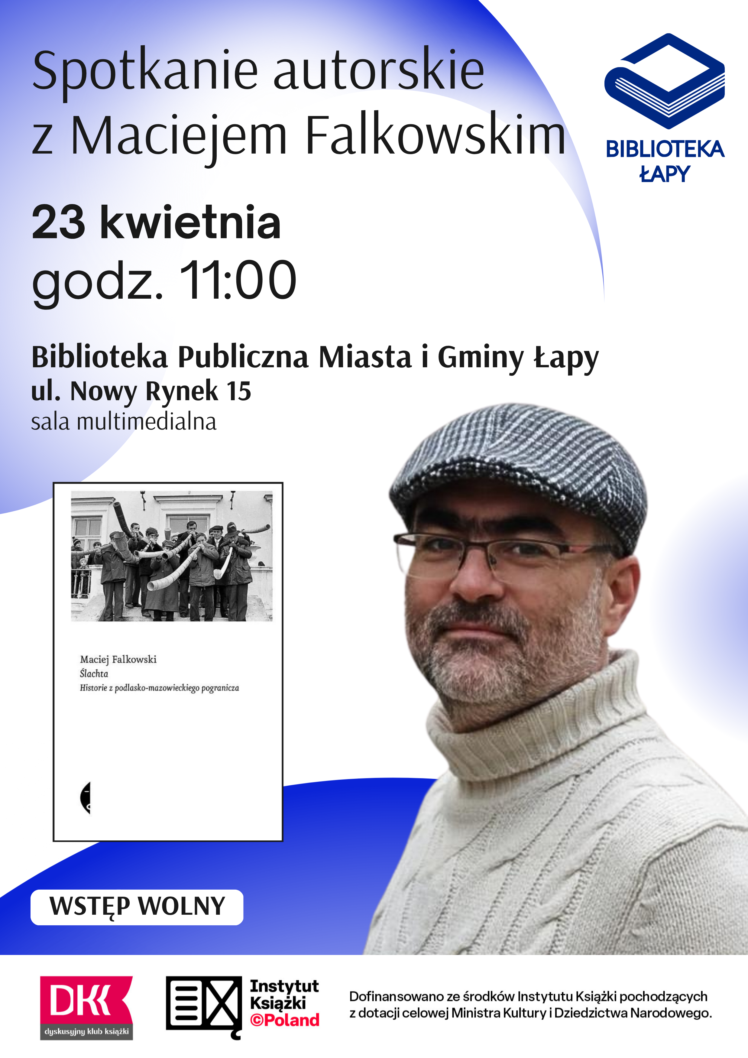 Spotkanie autorskie z Maciejem Falkowskim