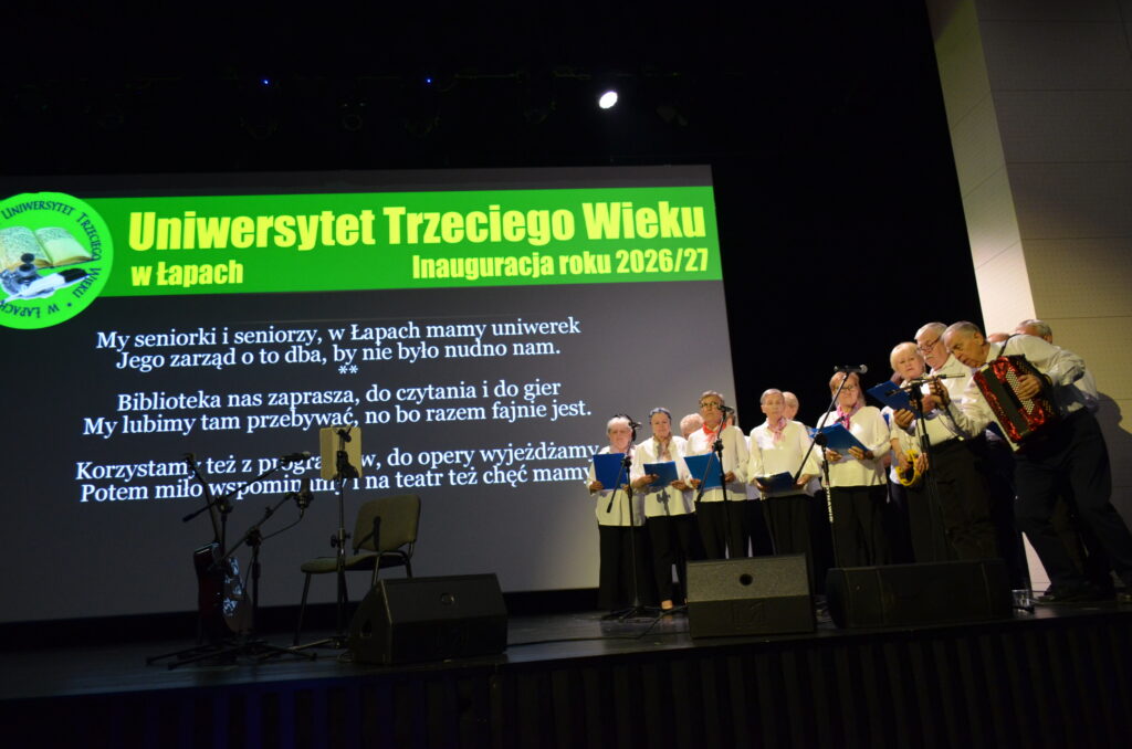 Uroczysta inauguracja roku akademickiego 2026/2027 Stowarzyszenia UTW w Łapach